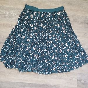 EXPRESS Pleated Midi Skirt